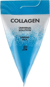 Нічна маска для обличчя Колаген - J:ON Collagen Universal Solution Sleeping Pack, 5 г
