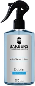 Тонізуючий лосьйон після гоління - Barbers Dublin Aftershave Lotion, 250 мл
