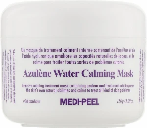 Заспокійлива маска для обличчя з азуленом - Medi peel Azulene Water Calming Mask, 150 мл