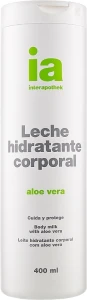 Зволожуюче молочко для тіла з екстрактом Алое Вера - Interapothek Leche Hidratante Corporal Aloe Vera, 400 мл