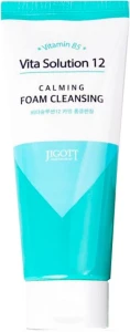 Заспокійлива пінка для вмивання - Jigott Vita Solution 12 Calming Foam Cleansing, 180 мл