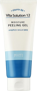 Зволожуючий пілінг-гель для обличчя - Jigott Vita Solution 12 Moisture Peeling Gel, 180 мл