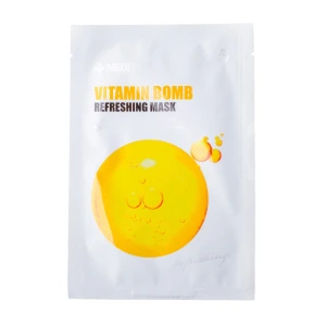 Тонізуюча тканинна маска з вітамінами - Medi peel Vitamin Bomb Refreshing Mask, 25 мл, 1 шт