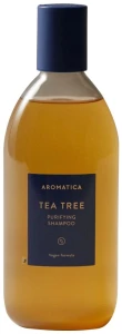 Очищуючий шампунь для волосся з чайним деревом - Aromatica Tea Tree Purifying Shampoo, 400 мл