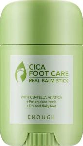 Доглядальний освіжальний стік для ніг - Enough Cica Foot Care Real Balm Stick, 20 г