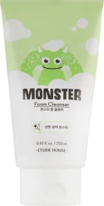 Освіжаюча пінка для вмивання обличчя - Etude House Monster Foam Cleanser, 250 мл
