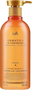 Безсульфатний шампунь проти випадіння для тонкого волосся - La'dor Dermatical Hair-Loss Shampoo For Thin Hair, 530 мл
