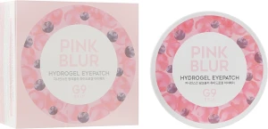 Гідрогелеві патчі для очей - G9Skin Pink Blur Hydrogel Eyepatch, 100 г, 120 шт