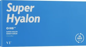 Набір зволожуючих сироваток для обличчя - VT Cosmetics Super Hyalon Renew Serum, 1.5 мл, 28 шт