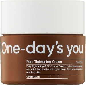 Крем для звуження пор - One-Day's You Tightening Cream, 50 мл