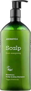 Безсульфатний шампунь з розмарином - Aromatica Rosemary Scalp Scaling Shampoo, 400 мл