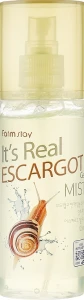 Гель-міст для обличчя з муцином королівського равлика - FarmStay It's Real Escargot Gel Mist, 120 мл