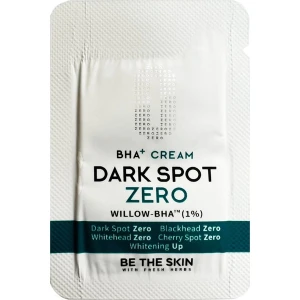 Крем для обличчя проти пігментації - Be The Skin BHA+ Dark Spot Zero Cream, пробник, 1 мл