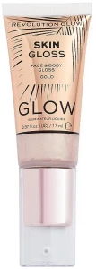 Makeup Revolution Glow Face & Body Gloss Illuminator Хайлайтер для обличчя й тіла