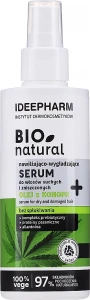 Ideepharm Зволожувальна й розгладжувальна сироватка для сухого й пошкодженого волосся Bio Natural Serum