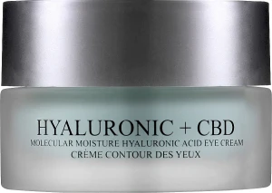 London Botanical Laboratories Крем для очей Hyaluronic acid+CBD Molecular Moisture Surge Eye Cream