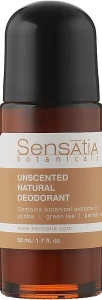 Sensatia Botanicals Дезодорант роликовий для чутливої шкіри Unscented Natural Deodorant