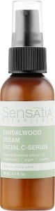 Sensatia Botanicals Крем-сироватка для обличчя з вітаміном С "Сандалове дерево" Sandalwood Facial C-Serum