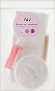 Lola Набір для депіляції (sug/paste/150 ml + strips/15 pcs + spat/2pcs + gel/50 ml)