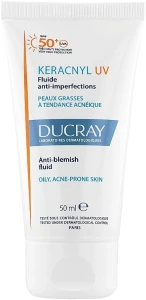 Ducray Сонцезахисний флюїд для обличчя Keracnyl UV Anti Blemish Fluid SPF50+
