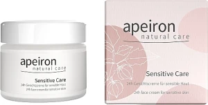 Apeiron Крем для чутливої ​​шкіри Sensitive Care 24h Face Cream