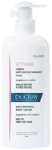 Ducray Живильний пом'якшувальний крем для тіла Ictyane Anti-Dryness Body Cream