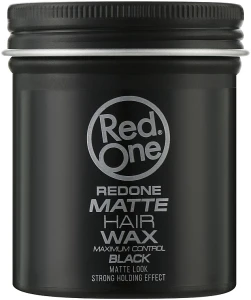 RedOne Матовий віск для укладання волосся Matte Hair Wax Black