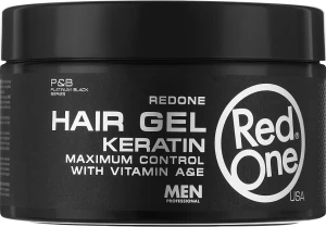 RedOne Гель для волосся ультрасильної фіксації з кератином Red One Hair Gel Keratin