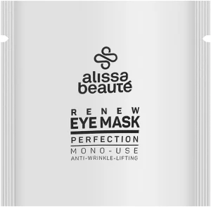 Alissa Beaute Патчі для області навколо очей з ліфтинговим і дренажним ефектами Perfection Renew Eye Mask