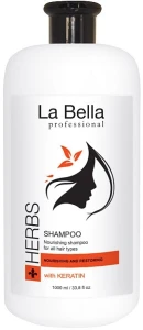 La Bella Шампунь для волосся "Комплекс лікувальних трав з кератином" Herbs Shampoo