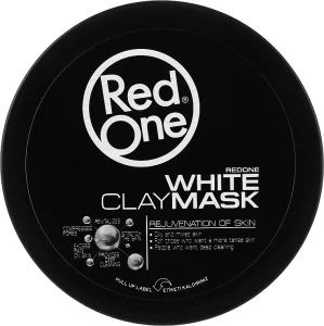 RedOne Очищувальна маска для обличчя з білою глиною White Clay Mask