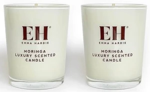 Emma Hardie Набір з двох ароматичних свічок з морингою Moringa Luxury Scented Candle Duo (candle/2x75g)