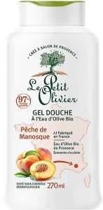 Le Petit Olivier Гель для душу "Персик" Manosque Peach Shower Gel