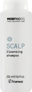 Framesi Очищувальний шампунь для шкіри голови Morphosis Hair Treatment Line Scalp Cleansing Shampoo