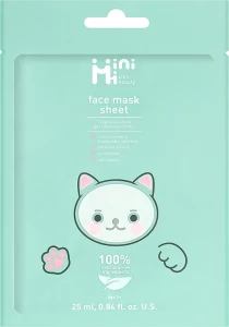 MiniMi Тканинна маска для обличчя "Алое" Sheet Face Mask