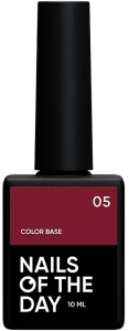 Nails Of The Day Кольорове базове покриття для нігтів Color Base