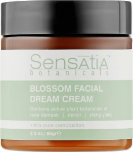 Sensatia Botanicals Поживний крем для обличчя «Цвітіння» Blossom Facial Dream Cream