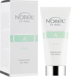 Norel Антибактеріальна гелева маска для шкіри з акне, вугрової висипки Acne Antibacterial Gel Mask