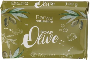 Barwa Мило з екстрактом оливок і шиїтаке Natural Green Olive Soap With Shiitake Extract