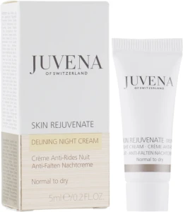 Juvena Розгладжувальний нічний крем для нормальної і сухої шкіри Rejuvenate Delining Night Cream (пробник)