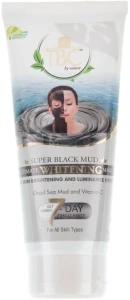 TBC Відбілювальна маска з грязями Мертвого моря для обличчя Super Black Mud Whitening Mask