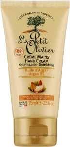Le Petit Olivier Живильній крем з аргановою олією для рук Organic Care With Argan Oil Hand Cream