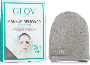 Glov Рукавичка для зняття макіяжу, сіра On-The-Go Makeup Remover
