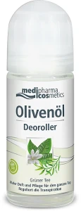 D'Oliva (Olivenol) Дезодорант роликовий "Зелений чай" D'oliva Pharmatheiss Cosmetics