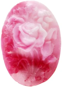 BioFresh Гліцеринове мило ручної роботи Rose Bouquet, біло-рожеве Rose Blossom Glycerin Soap