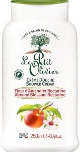 Le Petit Olivier Крем для душу "квіти мигдалю і нектарин" Almond Blossom Nectarine