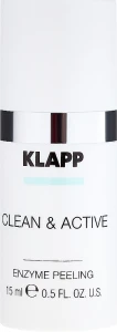 Klapp Ензимна маска-пілінг Clean & Active Enzyme Peeling