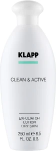 Klapp Ексфоліатор для сухої шкіри Clean & Active Exfoliator Dry Skin