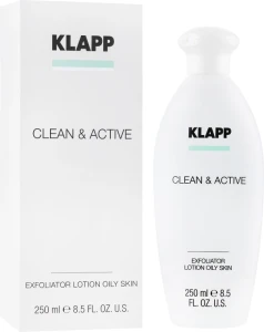 Klapp Ексфоліатор для жирної шкіри Clean & Active Exfoliator Oily Skin