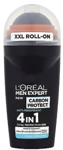 L’Oreal Paris Дезодорант кульковий Men Expert Carbon Protect AntiPerspirant Intense Ice Deo Roll-On